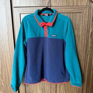 Lands' End Colorblock Fleece